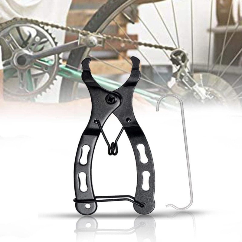 Chain Quick Link - サイクリング修理工具 自転車チェーンバックルプライヤー マジックリンククランプ取り外し・取り付けプライヤー ミニMTBバイクチェーンクイックリリース ロードバイク用