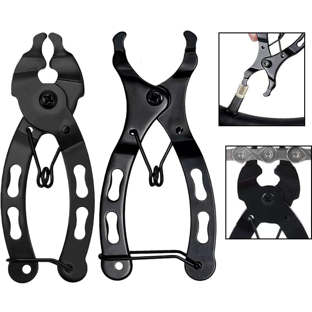 Chain Quick Link - 自転車チェーンバックルプライヤー自転車リンクチェーンコネクタプライヤークイックリリースリンク取り外しクランプMTBロードバイク修理ツール用