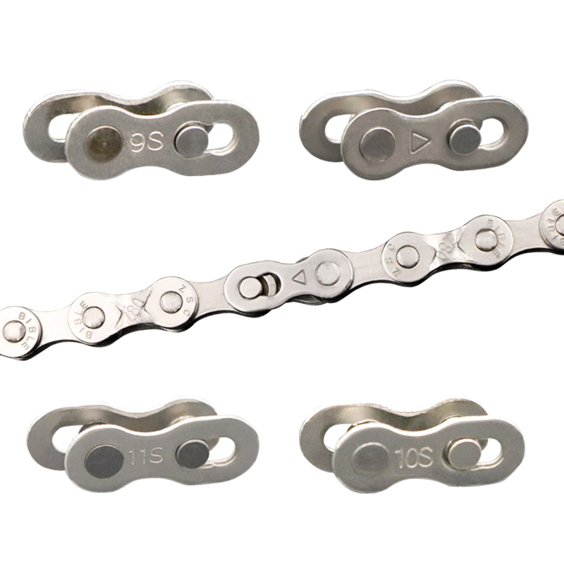 5 ペア自転車チェーンリンクコネクタジョイントマジックボタン - Chain Quick Link のレビューと価格