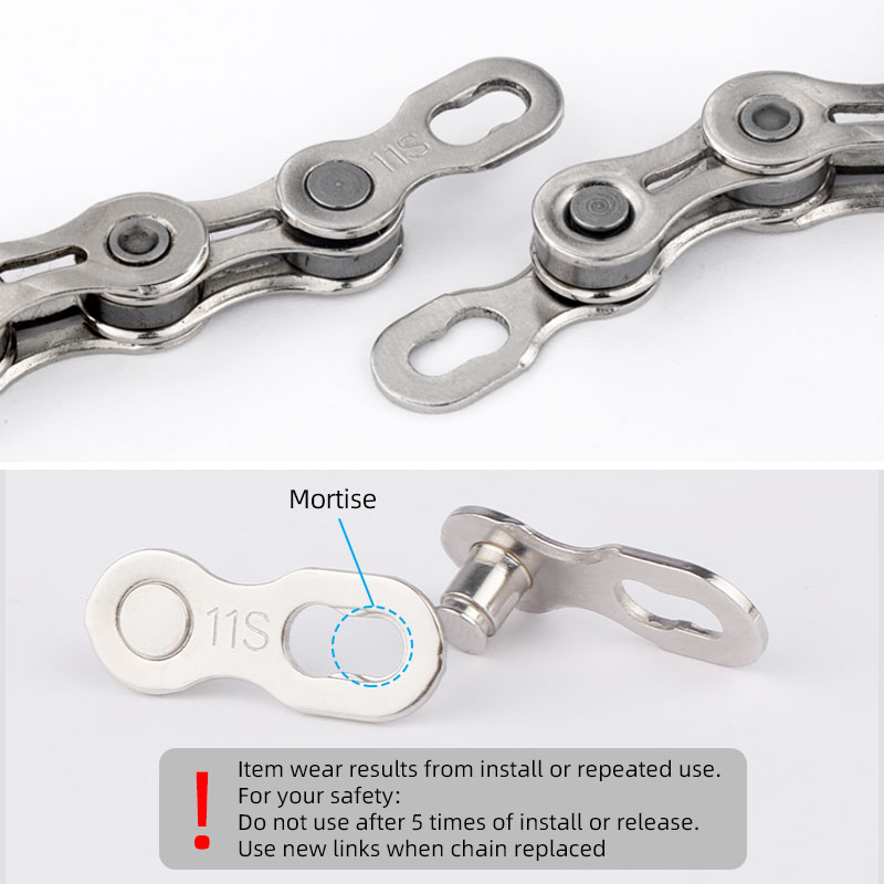 6 ペアチェーンミッシングリンクジョイント 1/6/7/8/ - Chain Quick Link のレビューと価格