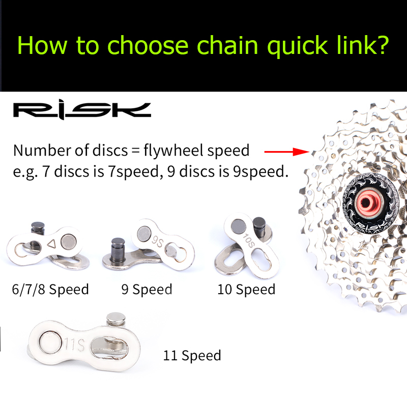 自転車チェーン用クイックリンク,6,7,8,9,10,11用 - Chain Quick Link のレビューと価格