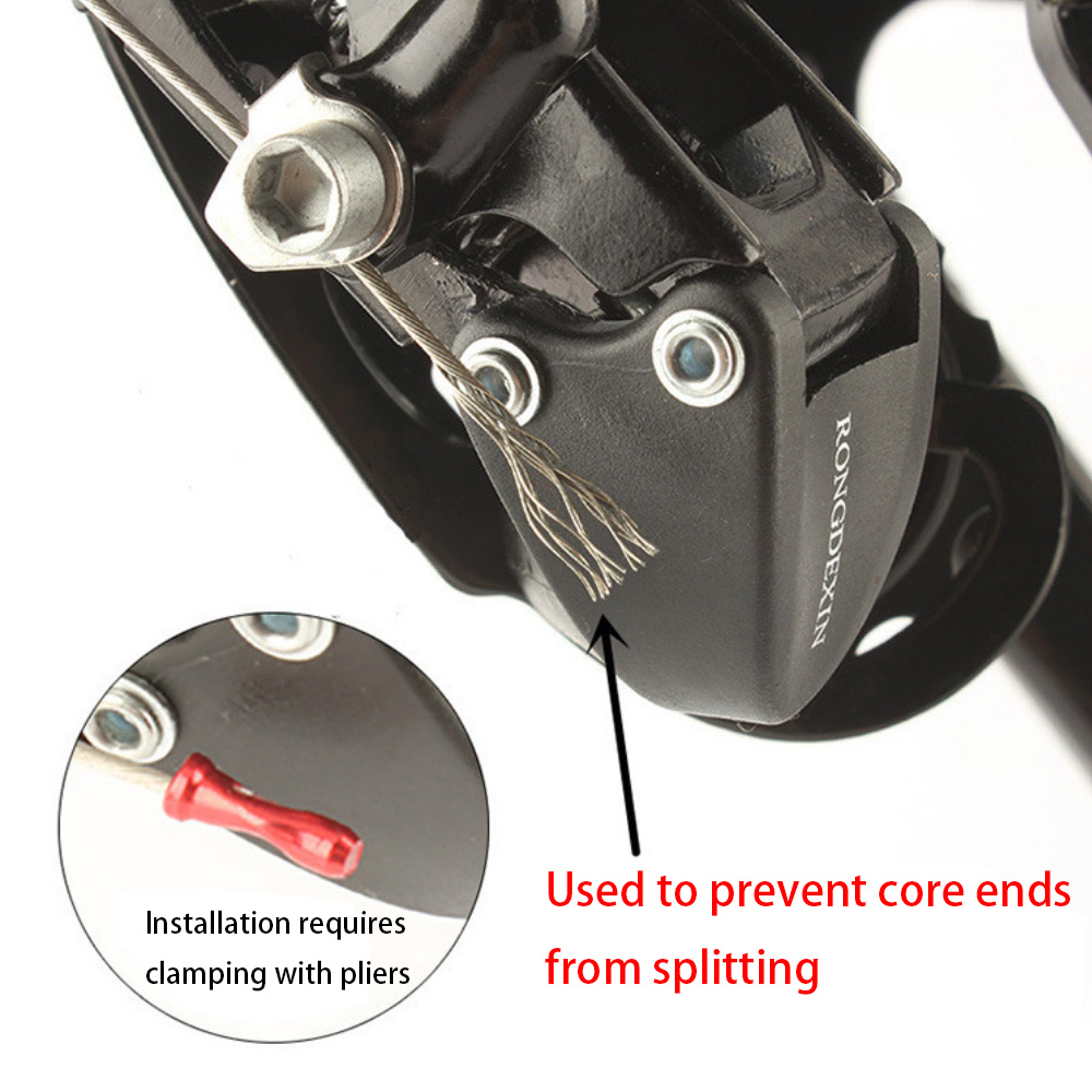 自転車インナーワイヤーエンドキャップ,シフターケーブルチップ - Mountain Biking Tips のレビューと価格
