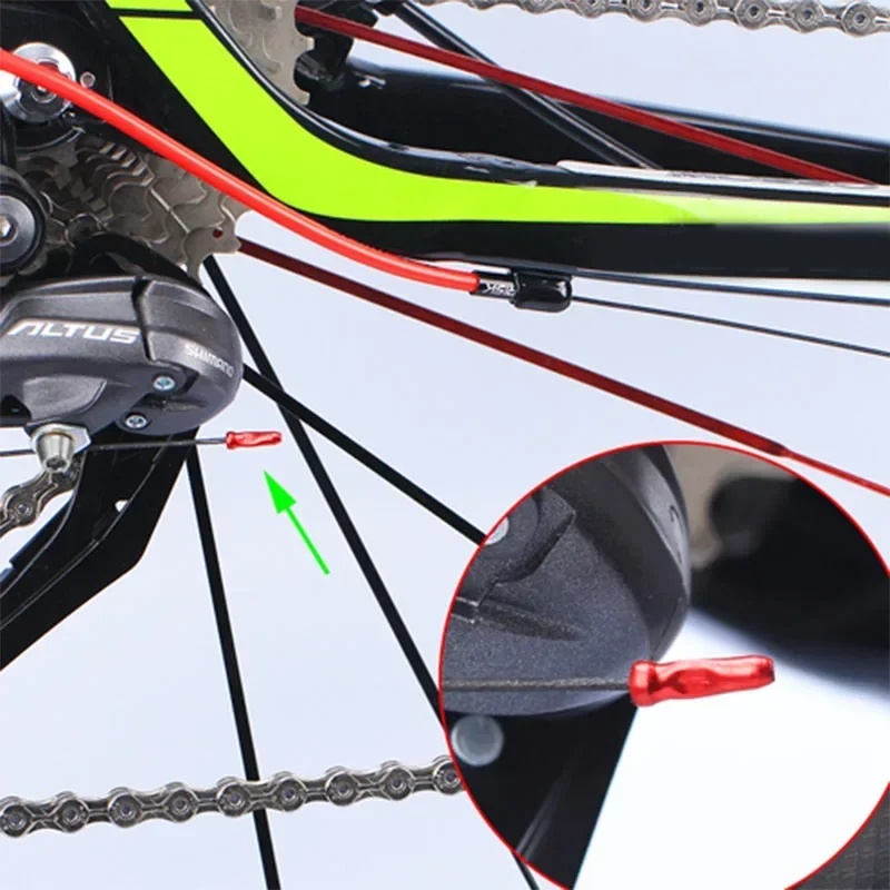 20/40個入り バイクインナーケーブルエンドキャップ 合金 - Mountain Biking Tips のレビューと価格