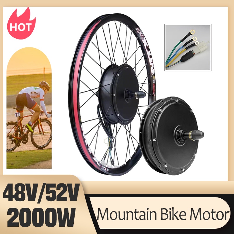 MTXブランド 48V52V 2000W電動自転車後輪回転ホ - Mountain Biking Brands のレビューと価格