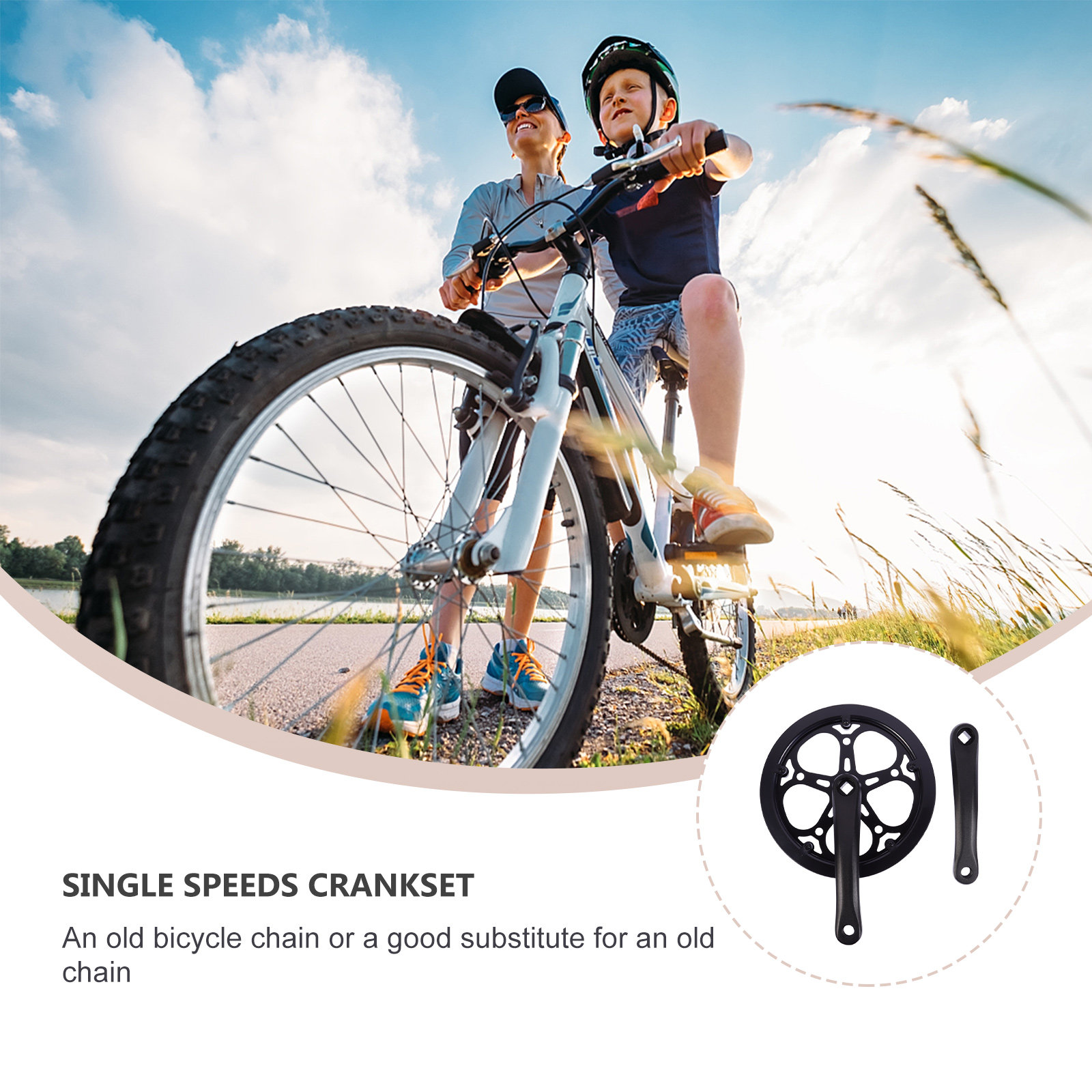 1セット マウンテンバイク クランクセット 170mm シン - Mountain Biking Track のレビューと価格