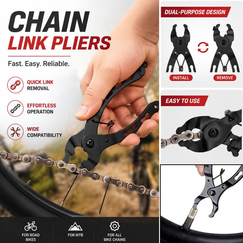 自転車チェーンバックルプライヤー自転車リンクチェーンコネクタ - Chain Quick Link のレビューと価格
